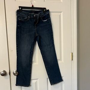 Lucky Brand Indigo Cropped Jeans